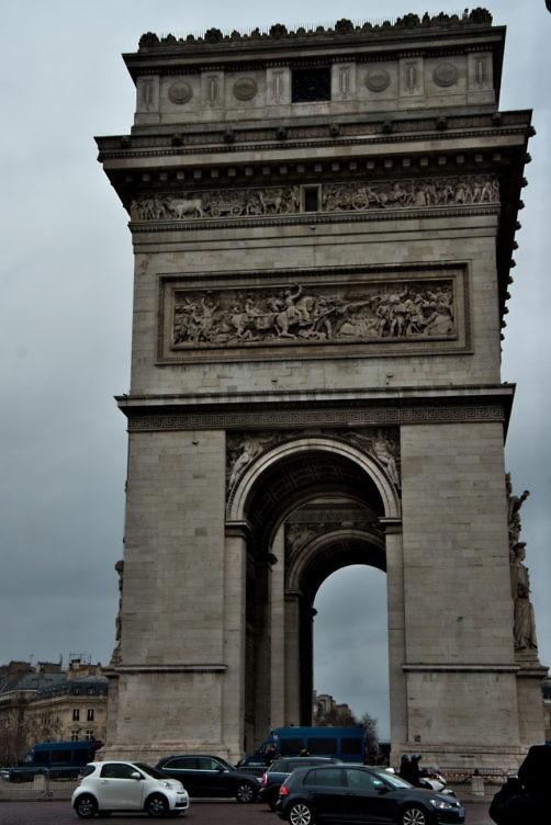 フランス パリのド定番 エッフェル塔と凱旋門をまわる 19年1月26日
